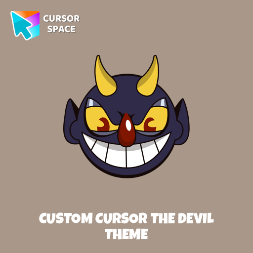 Custom Cursor The Devil Theme